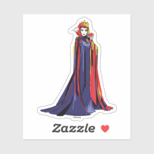 Sticker The Evil Queen With Apple