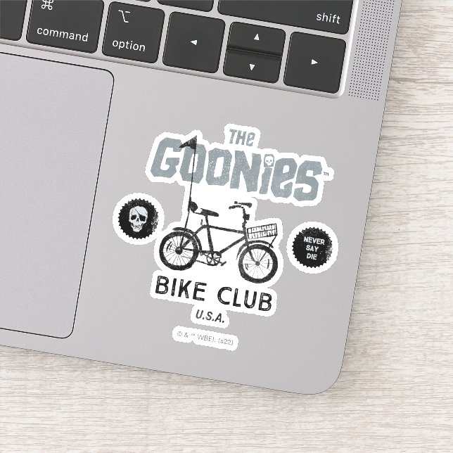 Sticker The Goonies Bike Club États-Unis (Détail)