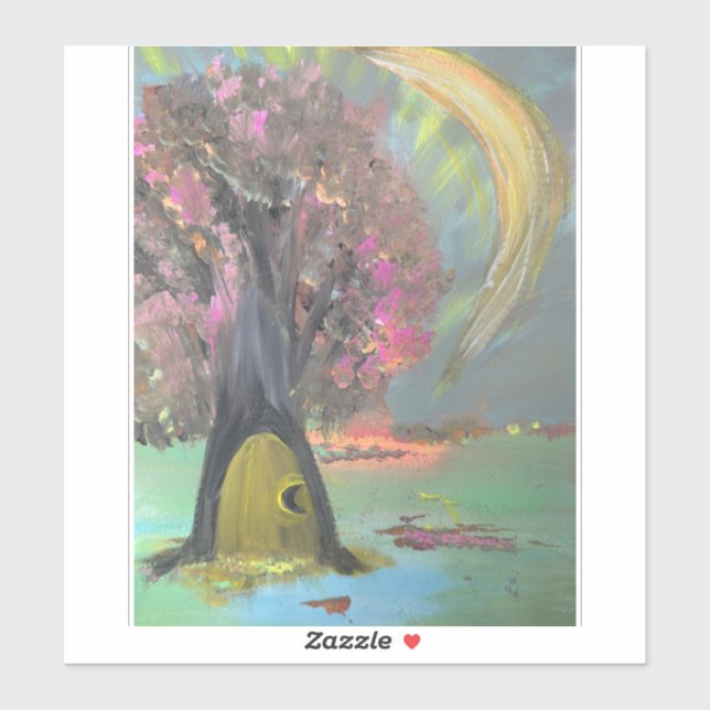 Sticker The guardian of silent secrets (Feuille)