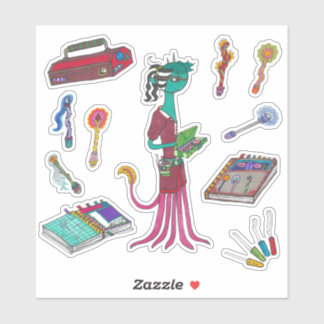 Sticker "The Wandmaker" par Vyara