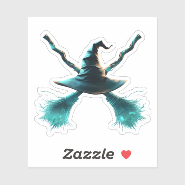 Sticker The Witch's Cross (Feuille)