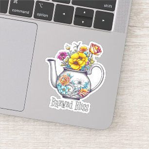Sticker Théière Bliss brassée