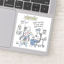 Sticker Thème Tattoos Drôle Tattooïste