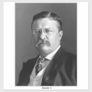 Sticker Theodore Roosevelt Teddy Président républicain