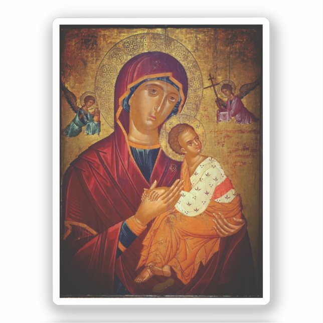 Sticker Theotokos Amolyntos (Recto)