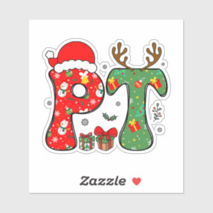 Sticker Thérapie physique de Noël 