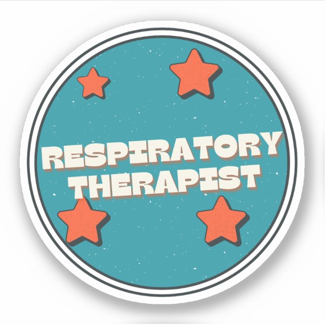 Sticker Thérapiste respiratoire (Devant)