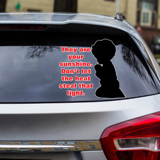 Sticker They Are Your Sunshine” – Gentle Car Safety Remind