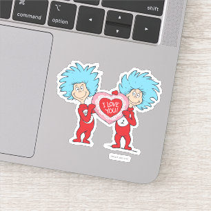 Sticker Thing One Thing Two Je t'aime