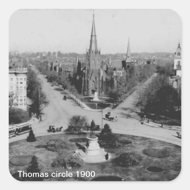 Sticker Thomas cercle 1900 (Devant)