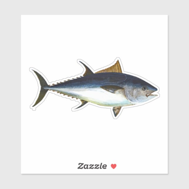Sticker Thon rouge (Feuille)