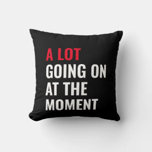 Sticker Throw Pillow