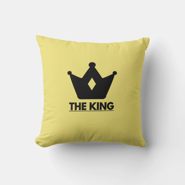 Sticker Throw Pillow (Front)