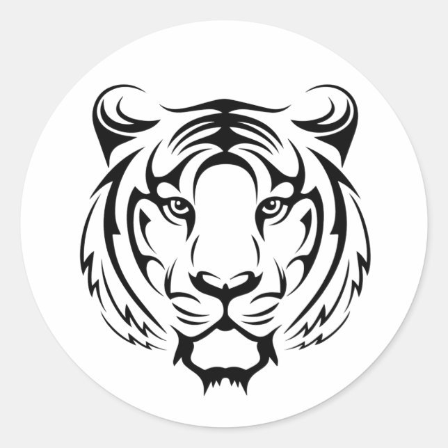 Sticker Tiger (Devant)