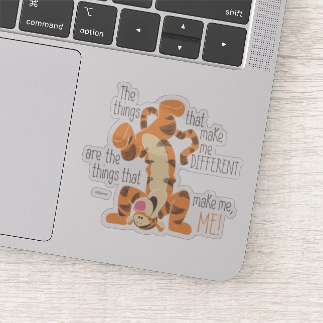 Sticker Tigger | Faites-moi une citation (Détail)