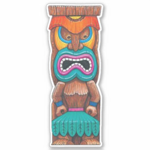 Sticker Tiki Totem 2