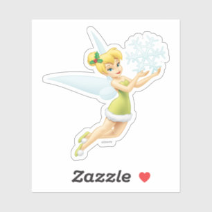 Sticker Tinkerbell   Christmas Snowflake
