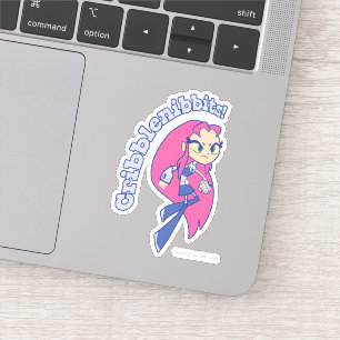 Sticker Titans Ados, partez !   Starfire "Cribblenibbits!"