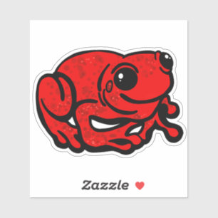 Sticker Toad rouge