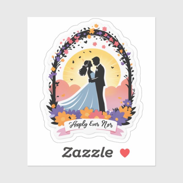 Sticker Today’s the Day!" (Wedding Day / Rehearsal) (Feuille)
