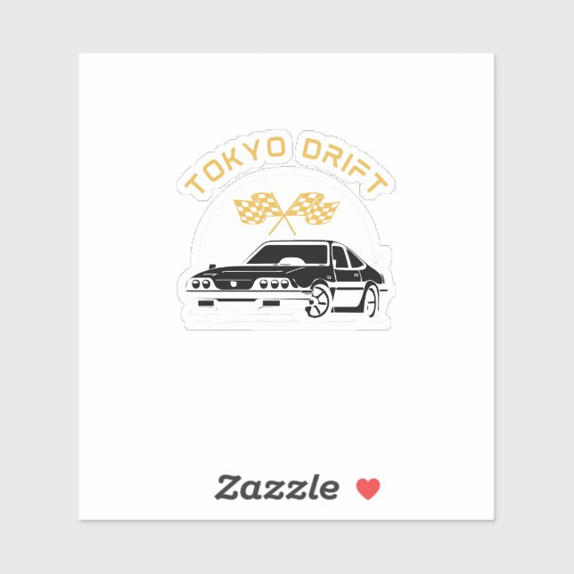 Sticker Tokyo Drift (Feuille)