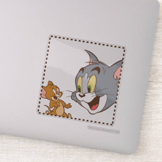 Sticker Tom et Jerry Stamp (Détail)