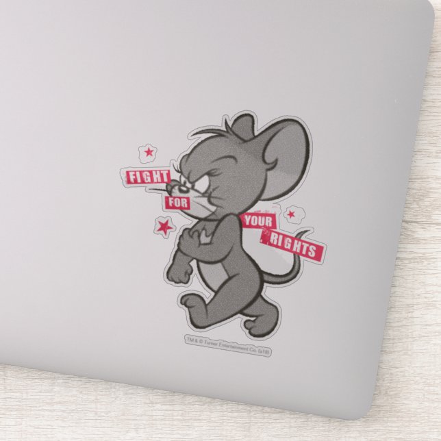 Sticker Tom et Jerry Tough Mouse 3 (Détail)