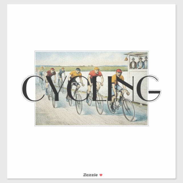 Sticker TOP Cycling (Feuille)