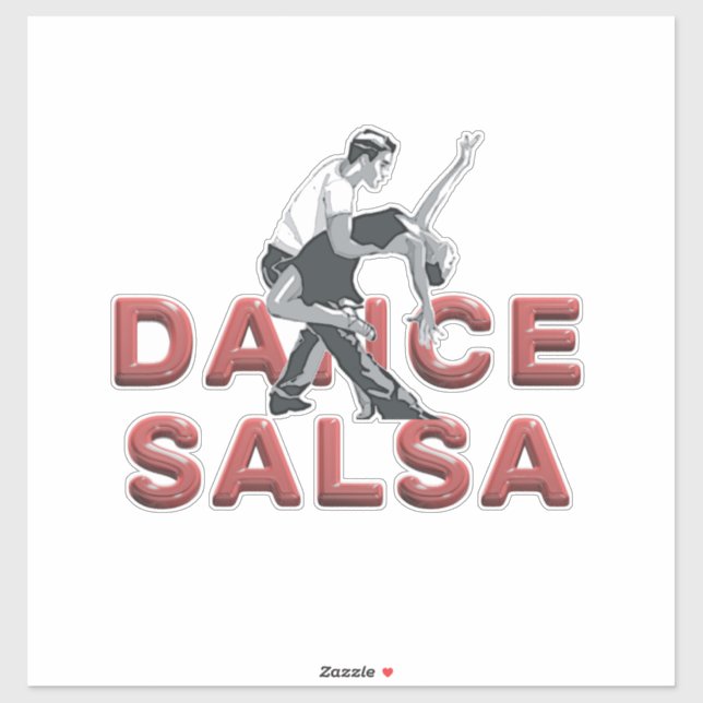 Sticker TOP Dance Salsa (Feuille)