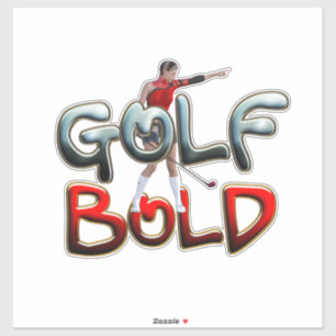 Sticker TOP Golf Gras