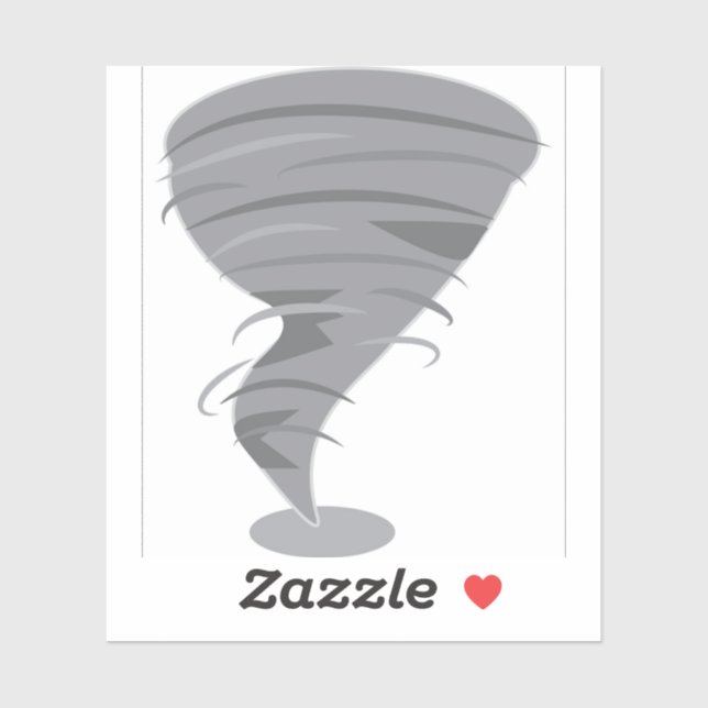 Sticker Tornade (Feuille)