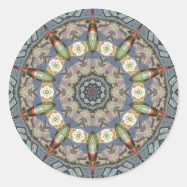 Sticker torpedo mandala (Devant)