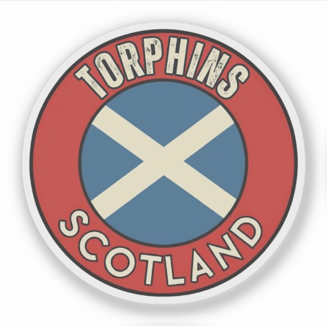 Sticker Torphins, Écosse (Devant)