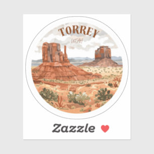 Sticker Torrey Utah