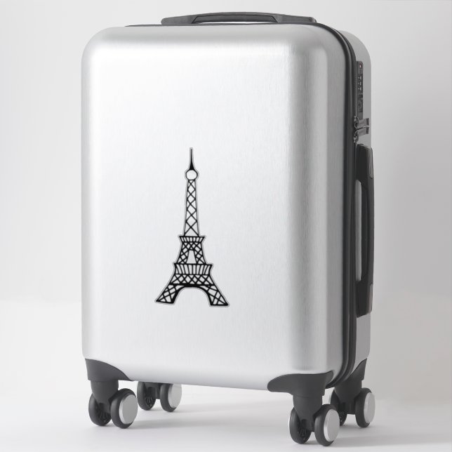 Sticker Tour Eiffel Paris (Sur valise)