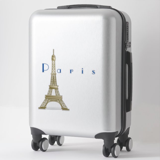 Sticker Tour Eiffel - Paris (Sur valise)