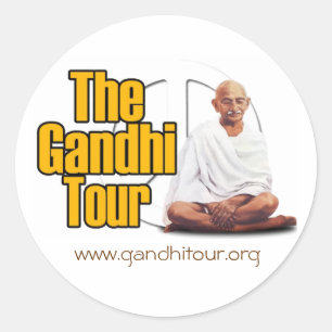 Sticker Tour Gandhi