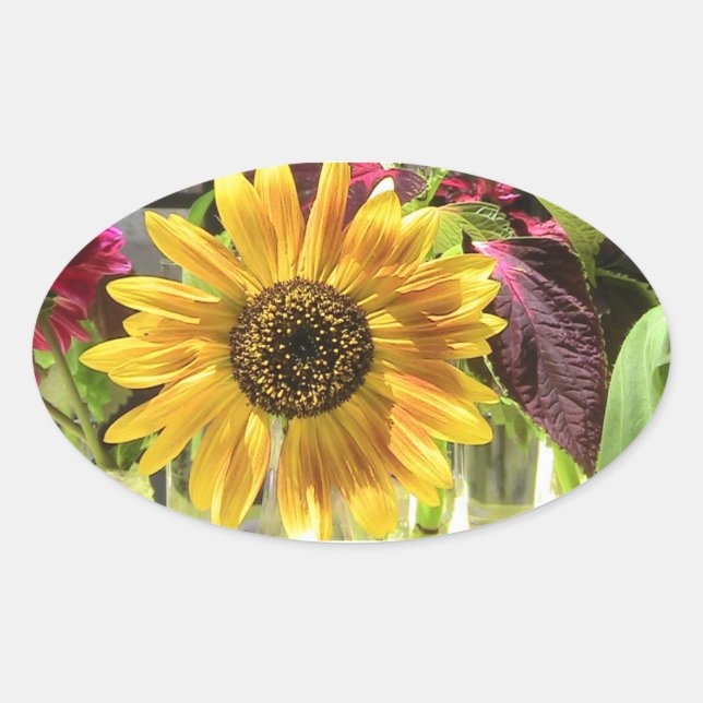 Sticker tournesol (Devant)