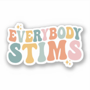 Sticker Tout Le Monde Stim Autisme Spécial Ed Enseignant C