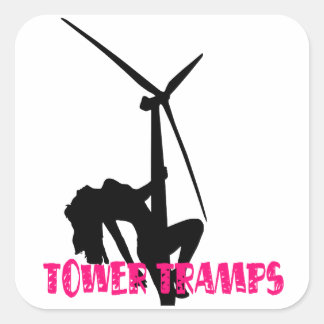 Sticker Tower Tramps