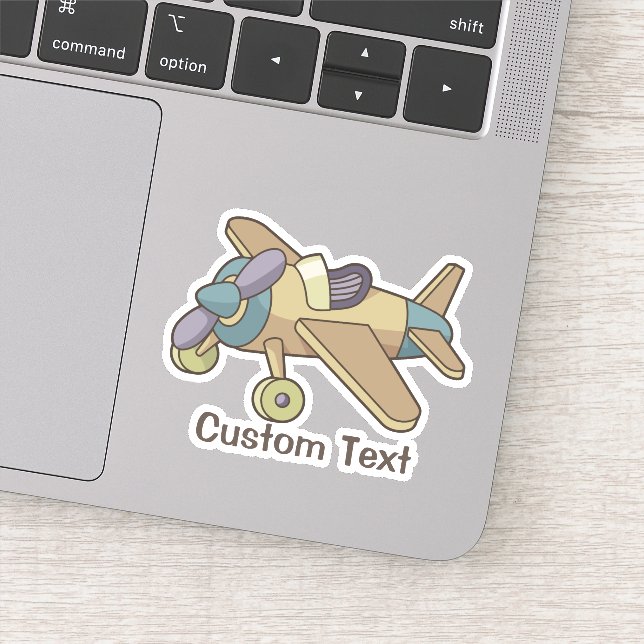 Sticker Toy Avion (Détail)