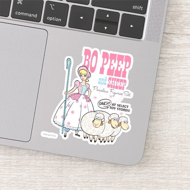 Sticker Toy Story 4 | Retro Bo Peep Ensemble de puces (Détail)