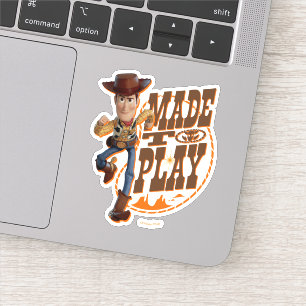 Sticker Toy Story 4  Woody "made to Play"