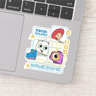Sticker Toy Story 5   Techniquement génial