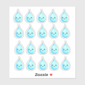 Sticker Tracker d'eau quotidien