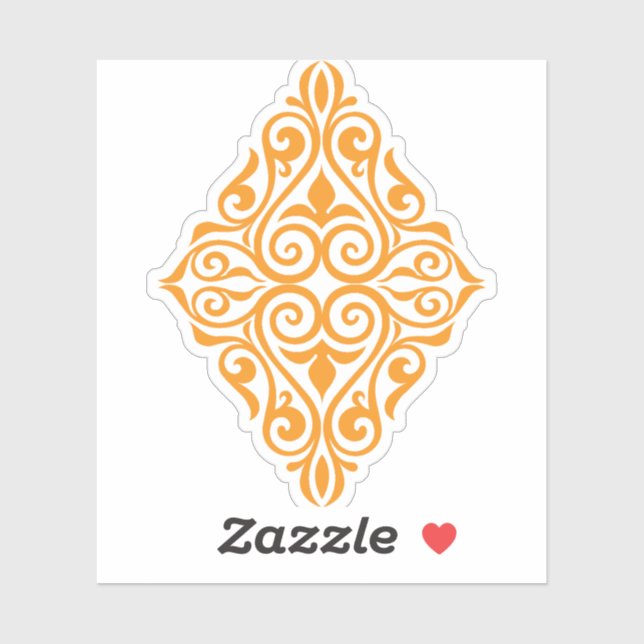 Sticker Traditional Tattoo Art Inspired Design (Feuille)