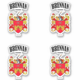 Sticker Traduction et signification irlandaises de Brennan