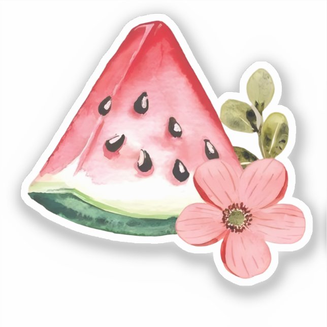 Sticker Tranche de pastèque (Recto)