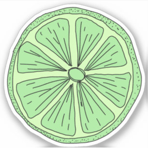 Sticker Tranches de chaux