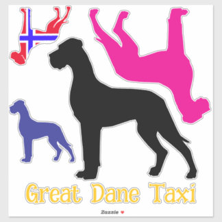 Sticker transparent en silhouette de Grande Danse